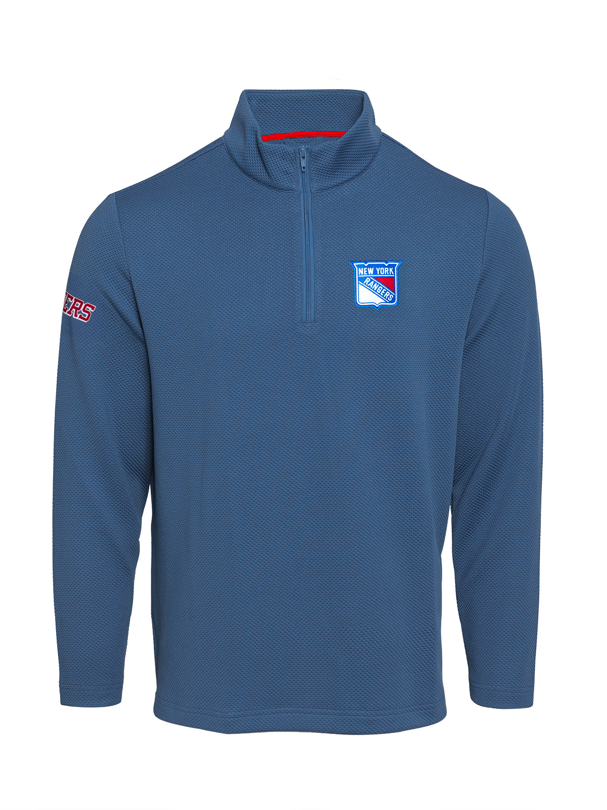 New York Rangers Waffle Quarter Zip