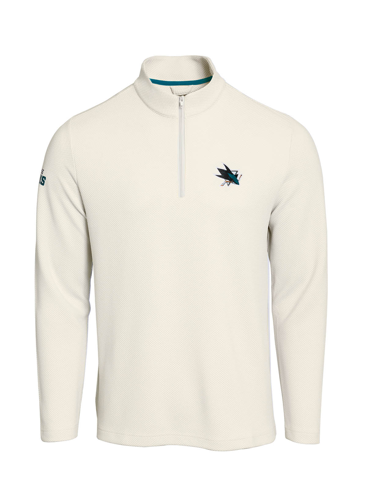 San Jose Sharks Waffle Quarter Zip