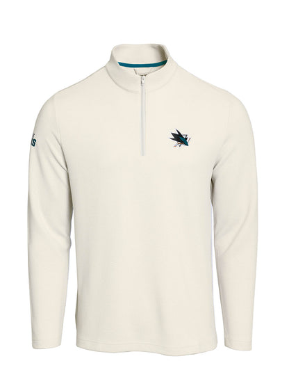 San Jose Sharks Waffle Quarter Zip