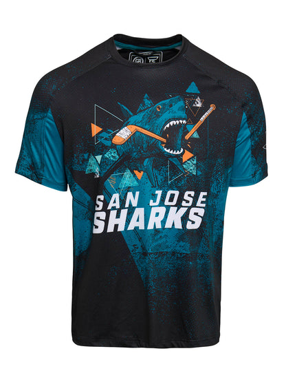 San Jose Sharks Printed T-Shirt