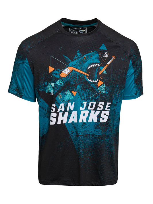 San Jose Sharks Printed T-Shirt