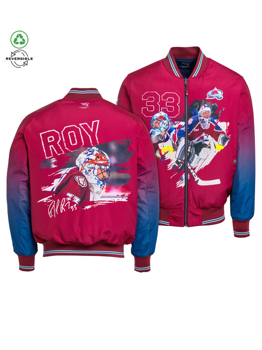 Patrick Roy Reversible Bomber Jacket