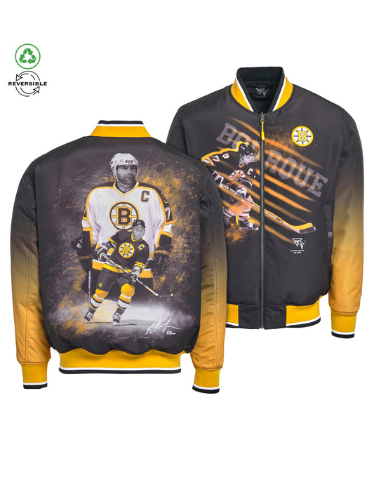 Ray Bourque Reversible Bomber Jacket