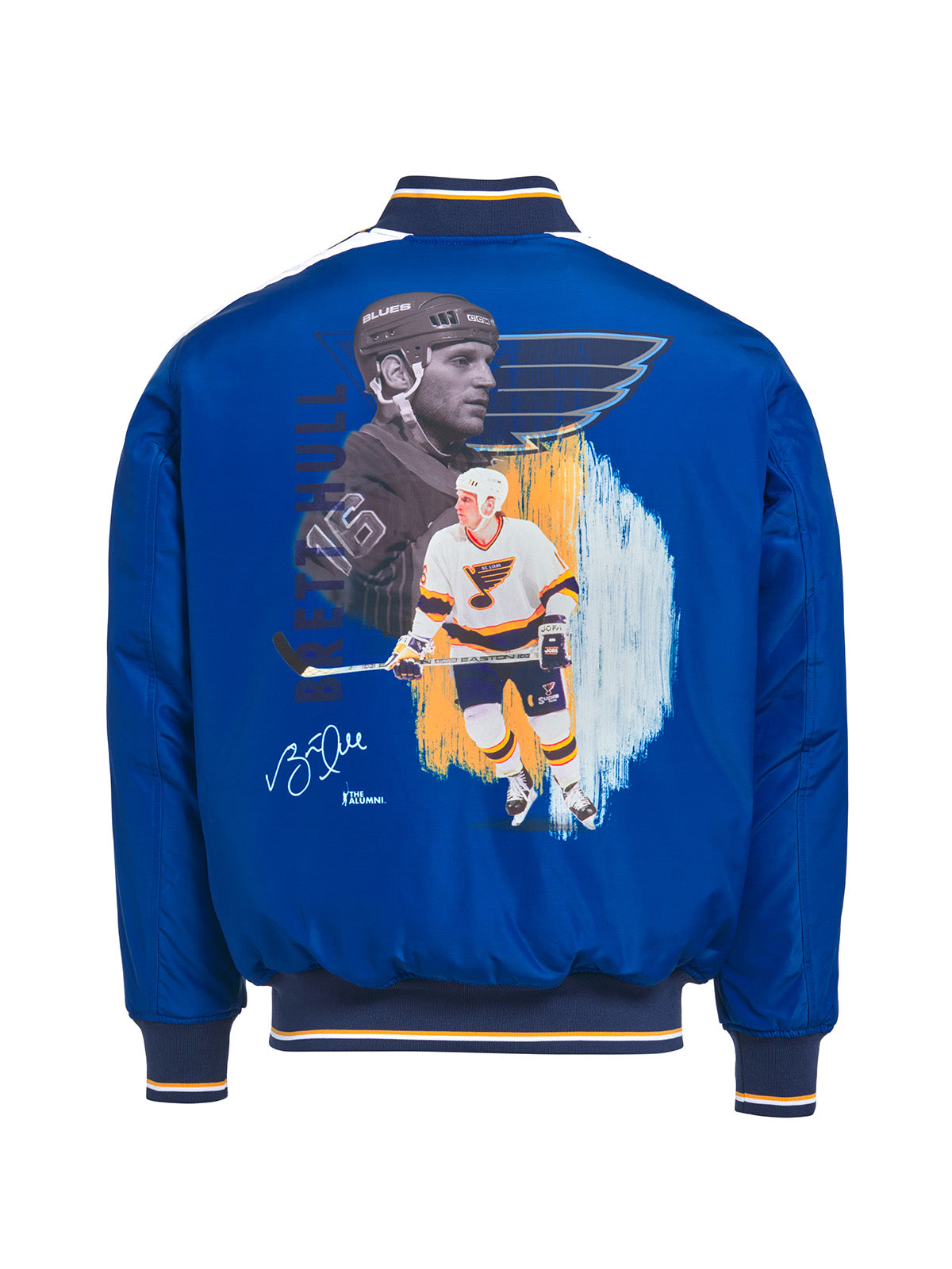 Brett Hull Reversible Bomber Jacket