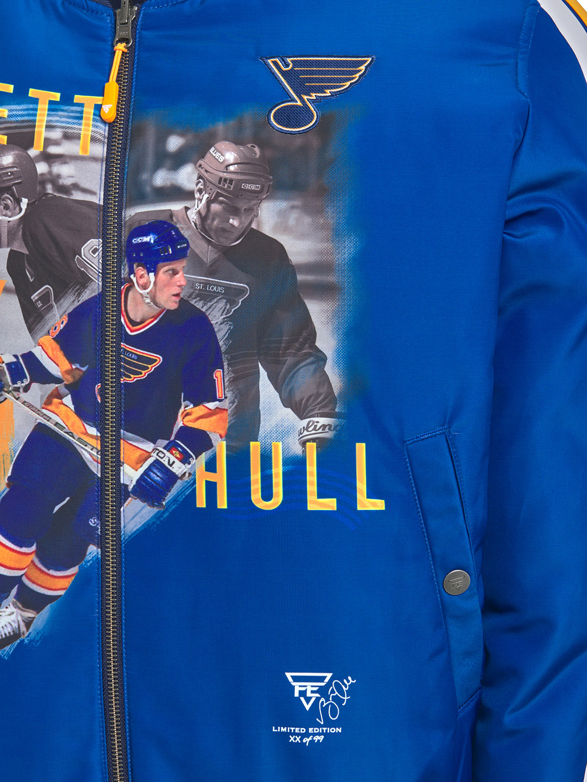 Brett Hull Reversible Bomber Jacket