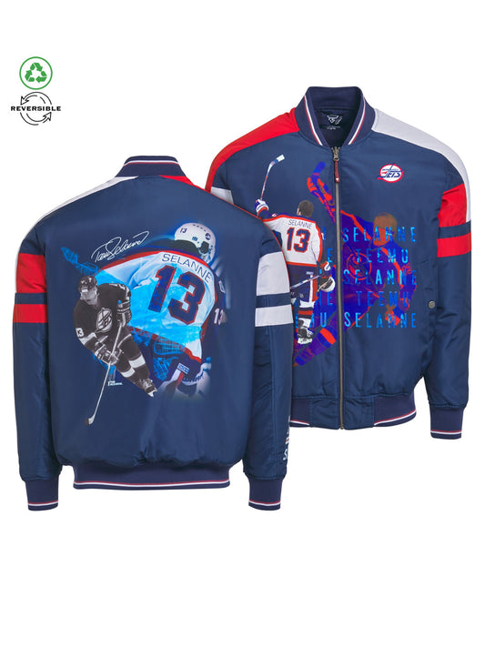 Teemu Selanne Reversible Bomber Jacket