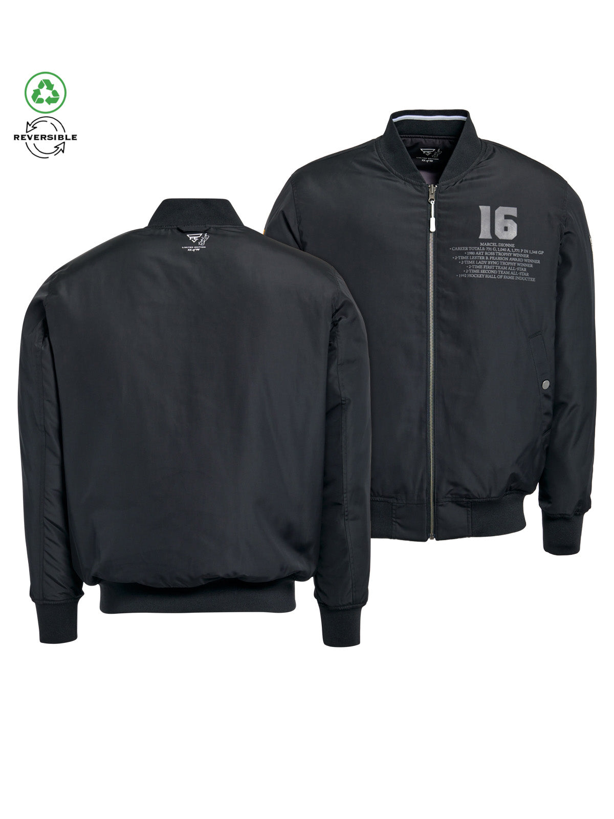 Marcel Dionne Reversible Bomber Jacket