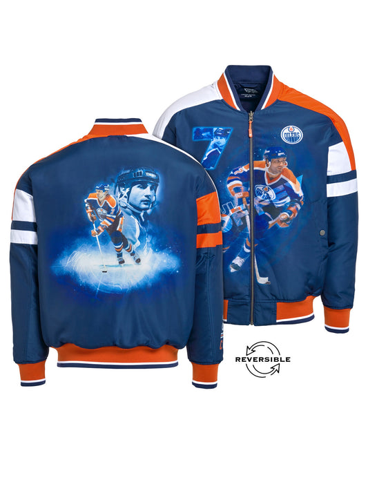 Unisex Paul Coffey Reversible Bomber Jacket