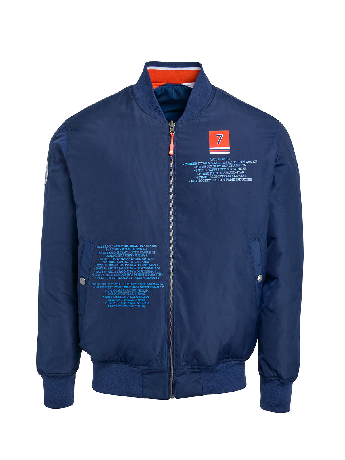 Paul Coffey Reversible Bomber Jacket