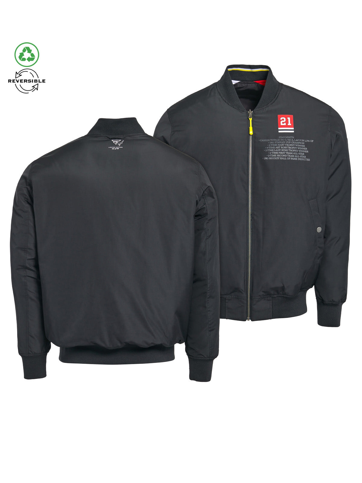 Stan Mikita Reversible Bomber Jacket